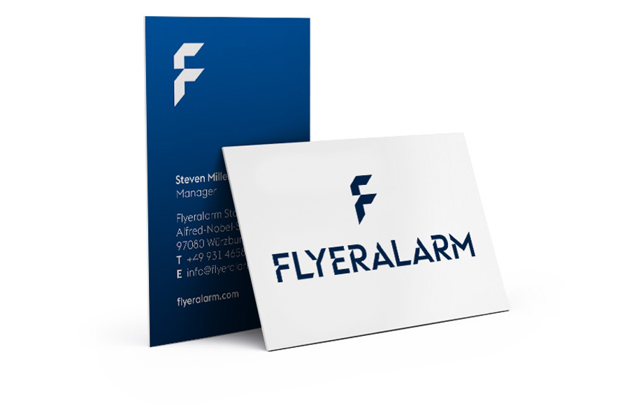 Business cards made from special materials