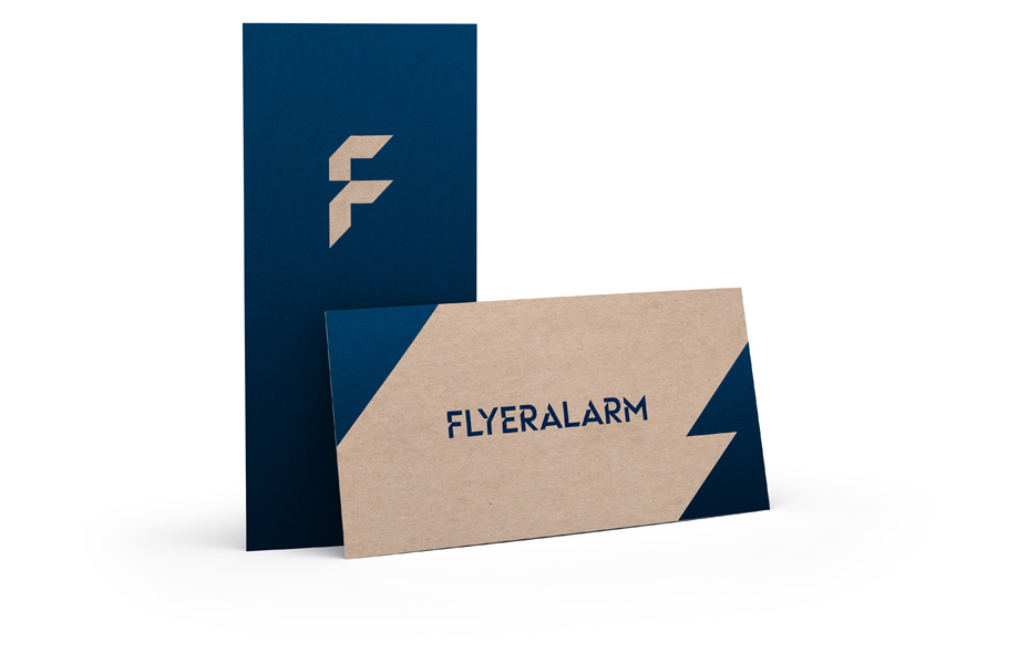 Flyers made from special materials, kraft paper