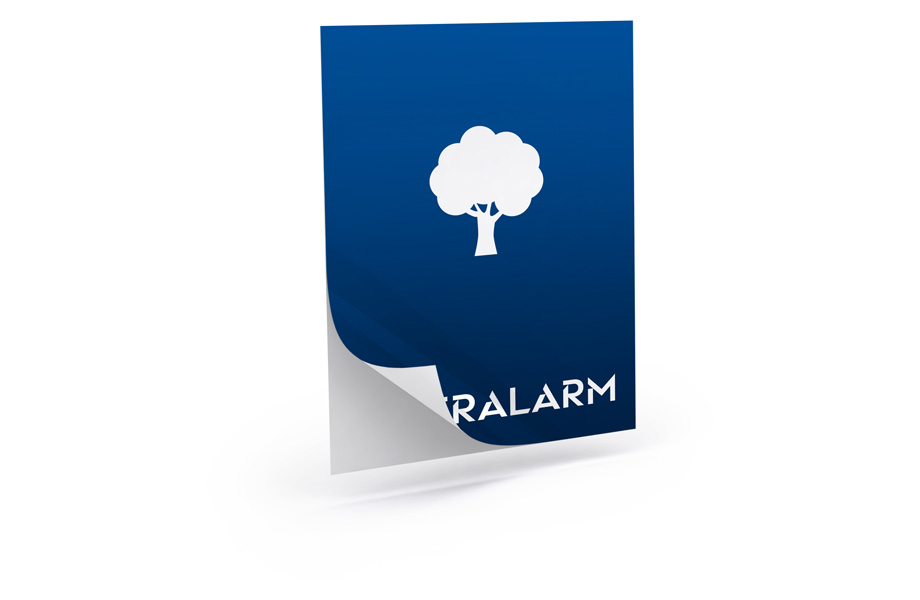 Outdoor stickers - rectangle