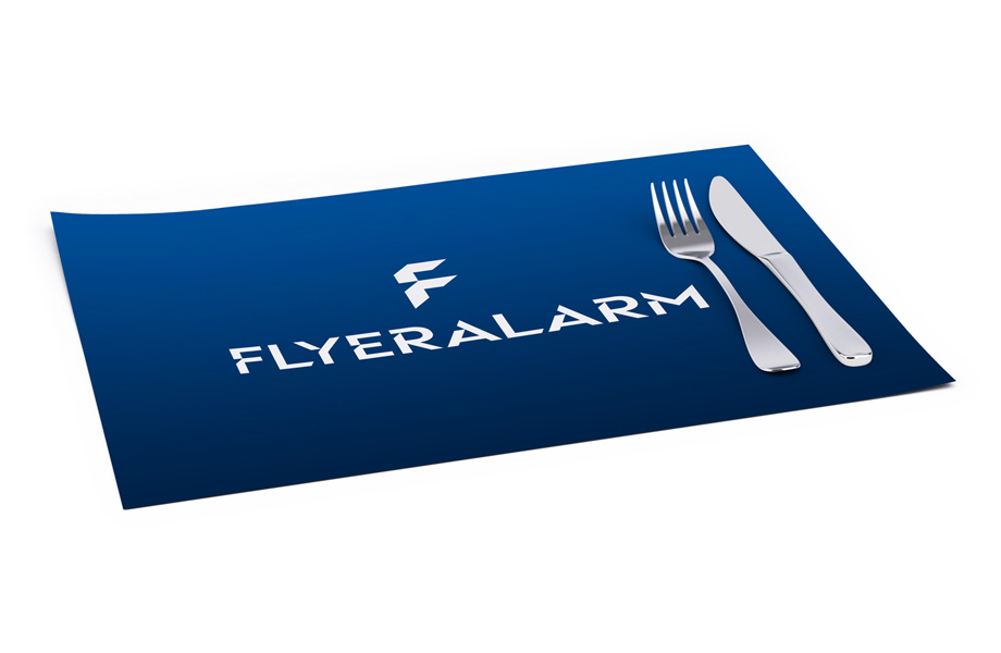 Placemats without rounded corners