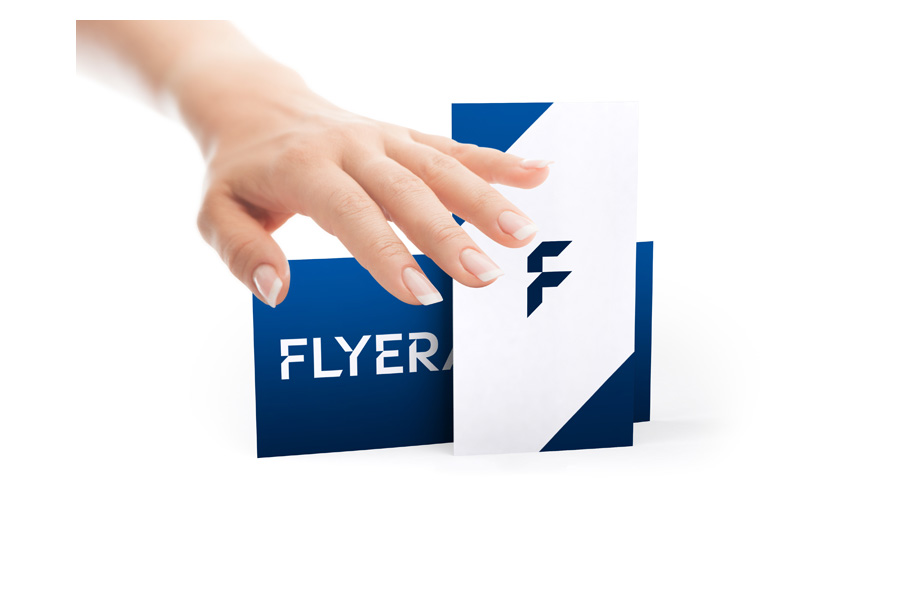 Rectangular postcards, soft-touch matt lamination