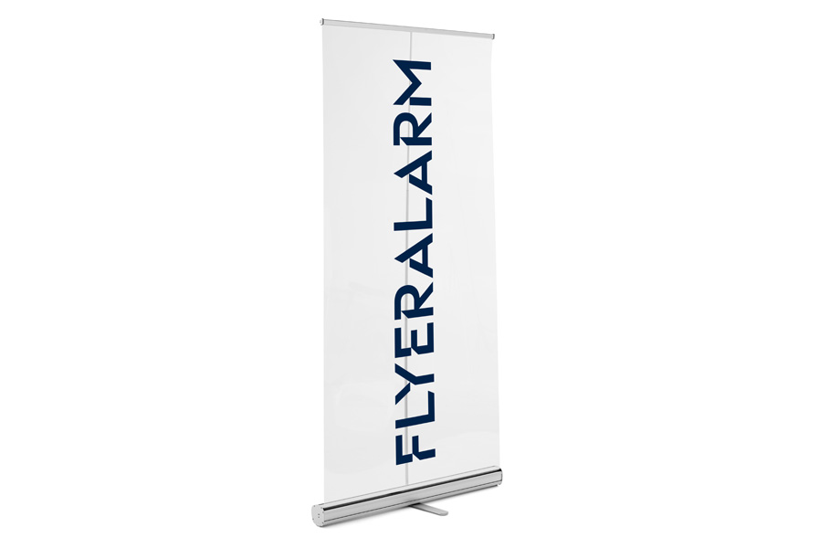 Standard roller banners, mechanism - transparent