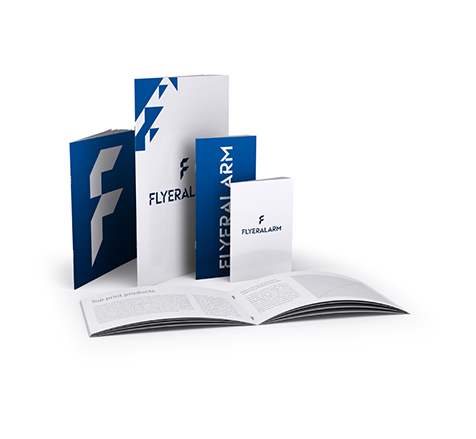 Standard brochures with staple binding